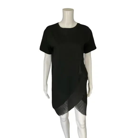 Joh Black Solid Pre-Owned Ladies New With Tags Dress - Size XS - Picture 1 of 6